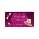 Search for space alien return address labels Spaceship