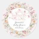 Search for floral butterfly stickers Blush pink