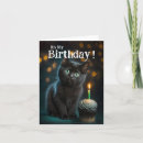 Search for black kitten birthday invitations Kitty cat