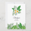 Search for luau thank you cards Hawaiian