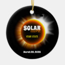 Search for solar eclipse christmas tree decorations Moon