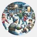 Search for snowball fight stickers Winter