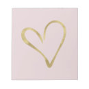 Search for heart notepads Stylish