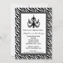 Search for chandelier baby shower invitations Chic