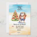 Search for summer christmas invitations Santa