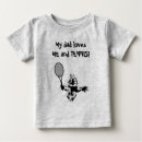 Search for tennis baby shirts Racket