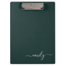 Search for dark green clipboards Elegant