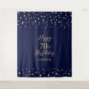 Search for 70th birthday backdrops Gold