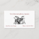 Search for musician business cards Simple