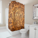 Search for oriental shower curtains Floral pattern
