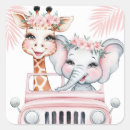 Search for jungle friends stickers Giraffe