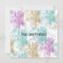 Search for splattered invitations Cute