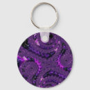 Search for purple fractal key rings Psychedelic