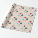 Search for jingle bells wrapping paper Vintage