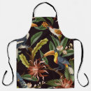 Search for exotic bird aprons Illustration
