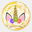 Search for gold unicorn stickers Stars