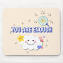 Search for enough is enough mousepads Self care