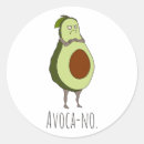 Search for funny avocado stickers Cartoon