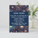 Search for starry night sweet 16 invitations Celestial