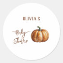 Search for little pumpkin baby shower stickers Handwritten script