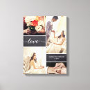 Search for wedding collage canvas prints Newlyweds