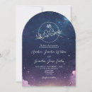Search for starry night wedding invitations Celestial