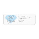 Search for diamond shape return address labels Couple