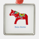 Search for swedish christmas tree decorations Dala horse