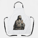 Search for shirt for man aprons Jesus