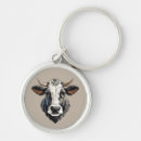 Search for metal horns key rings Cow