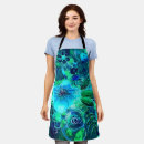 Search for teal blue aprons White