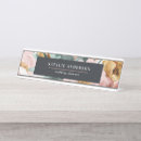 Search for floral name plates Modern