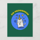 Search for funny cat postcards Pun