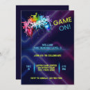 Search for gaming birthday invitations Modern