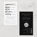 Search for typography business stationery Black white