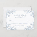 Search for dusty blue rsvp cards Vintage