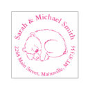 Search for polar bear rubber stamps Winter