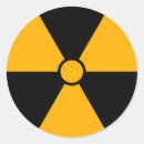 Search for radiation symbol stickers Black