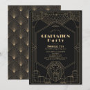 Search for art deco graduation invitations Gatsby