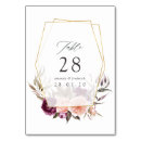 Search for burgundy and blush table cards Pink