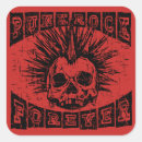 Search for punks not dead stickers Mohawk