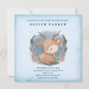 Search for floral wreath baby shower invitations Blue