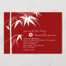 Search for bamboo wedding invitations Leaves