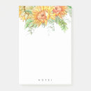 Search for sunflower post it notes Boho
