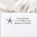 Search for starfish return address labels Beach