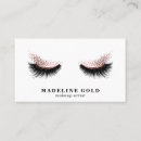 Search for long business cards Beauty salon