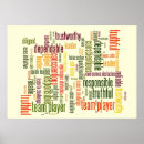 Search for positive words posters Motivation