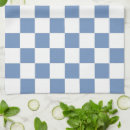 Search for blue and white checkered tea towels Squares