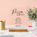 Search for pizza wedding signs Modern