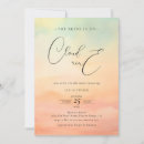 Search for sunset cloud invitations Modern
